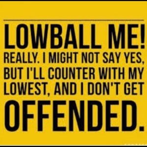 Ask away...closet & garage clearance.